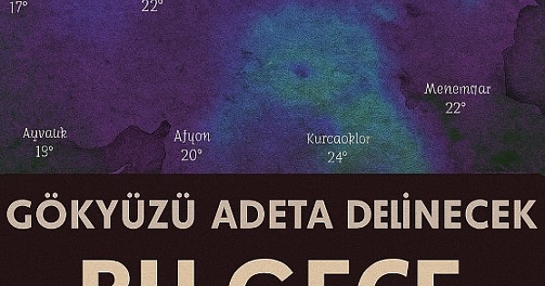 9 ilde Kuvvetli yağış ve fırtına