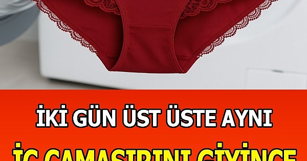 Aynı İç Çamaşırını İki Gün Üst Üste Giyebilir mi 