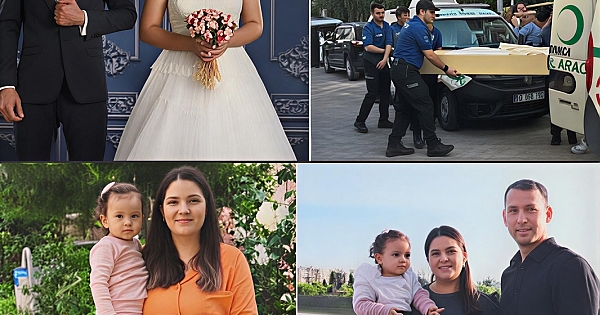 Karısı ve yaşları küçük 2 çocuğu uyuyordu 