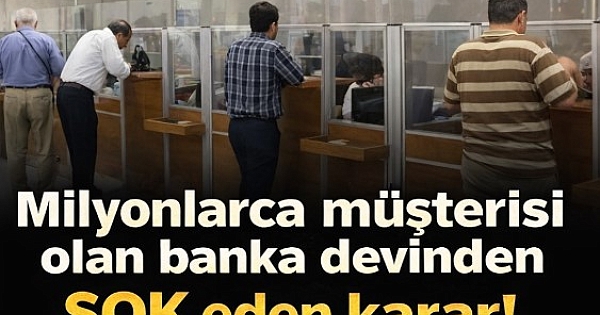 95 şubesini de kapatıyor