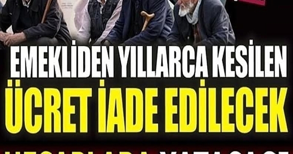 İade başlıyor 
