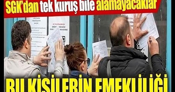  SGK Harekete geçti...Bunu yapan yandı 