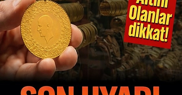 Son uyarı yapıldı son gün