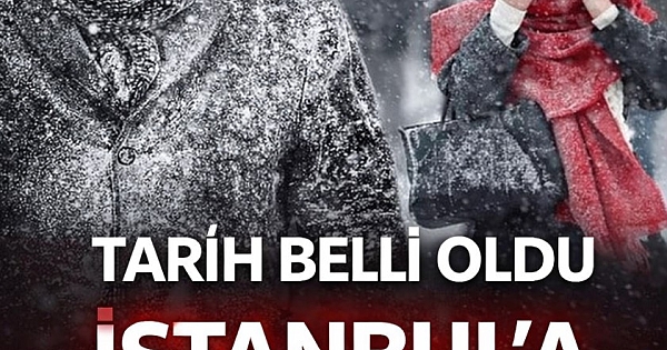 Tarih belli oldu: İstanbul’a kar geliyor