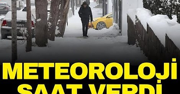 Tarih verdi: Lapa lapa kar yağacak! 