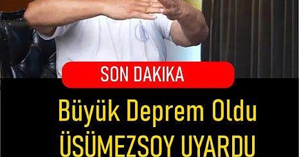 7.0 her an olabilir dedi