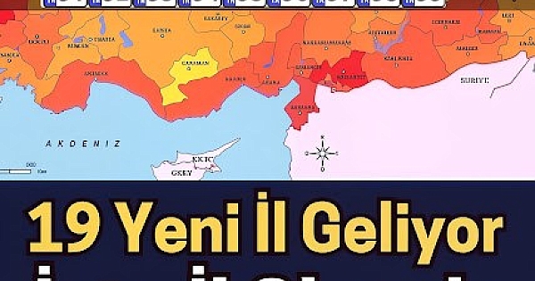 İl olacak yerlerin listesi 