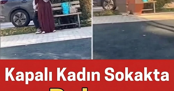 Parkta Skandal Görüntü 