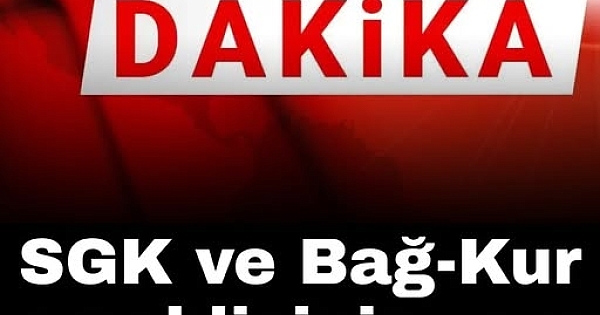 SGK ve Bağ-Kur emekli 