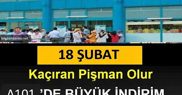 18 Şubat 2026 İndirimleri