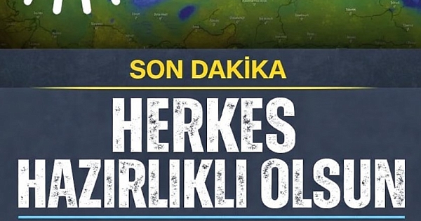 Meteoroloji'den 13 ile uyarı