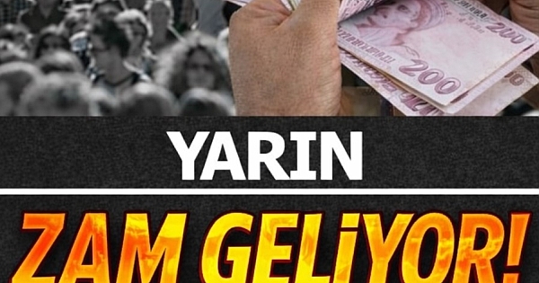 Yarın zam gelmeden şimdiden alın