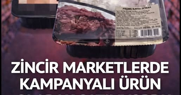 Zincir marketlerde 