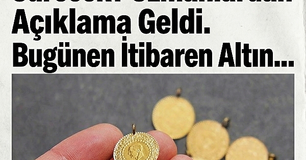 Altın Piyasasında Dengeler Sil Baştan 