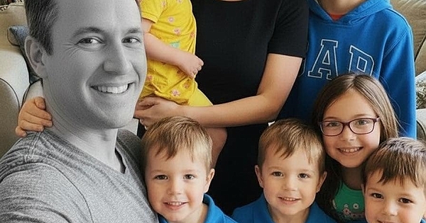 Beni altı çocukla yalnız bıraktı