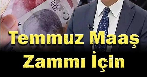 Maaş Zammı İçin Rakam Verdi 