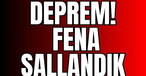 AFAD'dan ilk açıklama