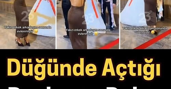 Düğünde Açtığı Pankart 