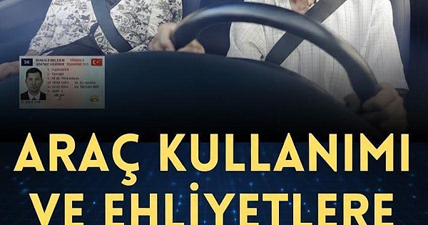 Ehliyette yaş sınırlaması
