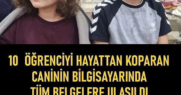 Her şey bilgisayarından çıktı