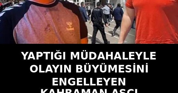 Olayın büyümesini nasıl engellemiş anlattı