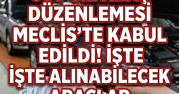 ÖTV Muafiyetli Araç Alım Şartları 