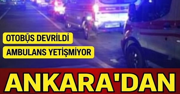 Son dakika... Ankara'da feci kaza 
