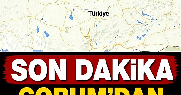 Bu kez Çorum'da yaşandı