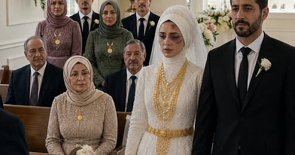 Düğün günümde Böyle çıkmak zorunda kaldım 