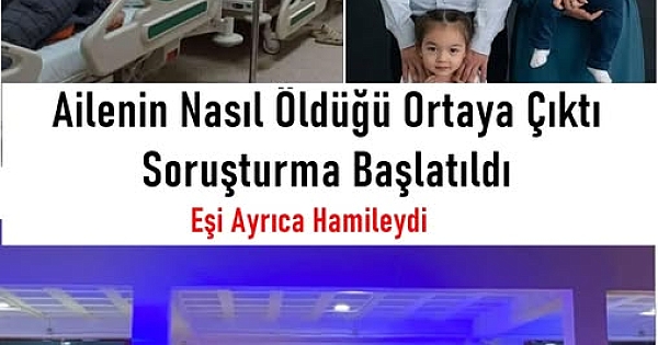 Hamile eş, 2 çocuk ve babası 5 kişi 