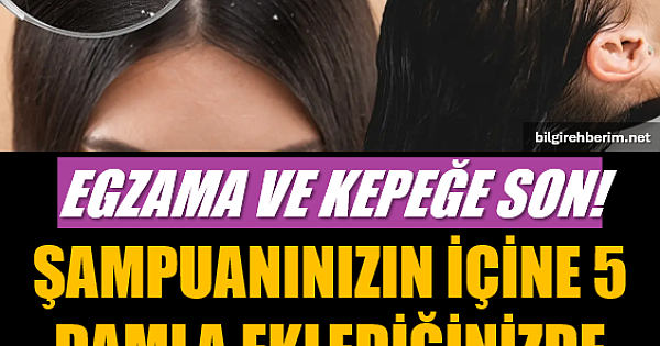 Şampuanınıza Ekleyin