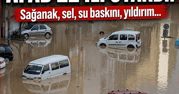 AFAD 22 ili uyardı 