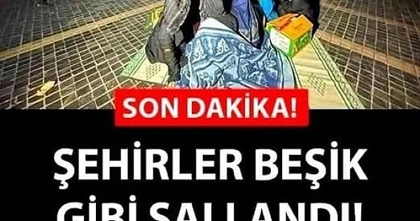 Çevre illerde de hissedildi