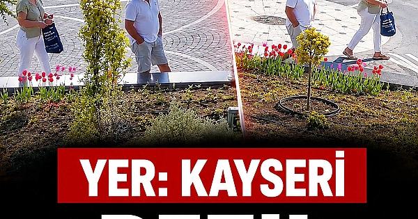Kayseri’de Tepkileri Çekti 