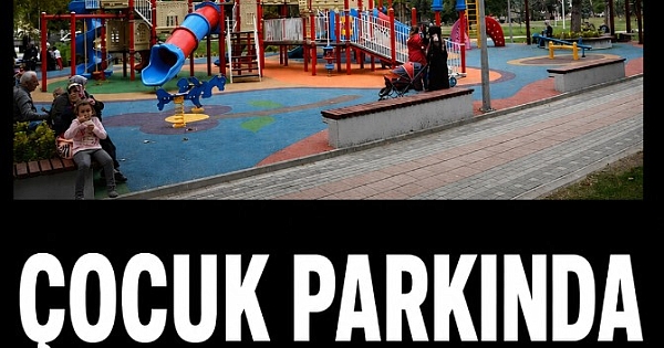 Olay çocuk parkında...