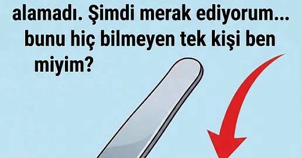 Tırnak makasınızdaki küçük yuvarlak delik ne işe yarıyor