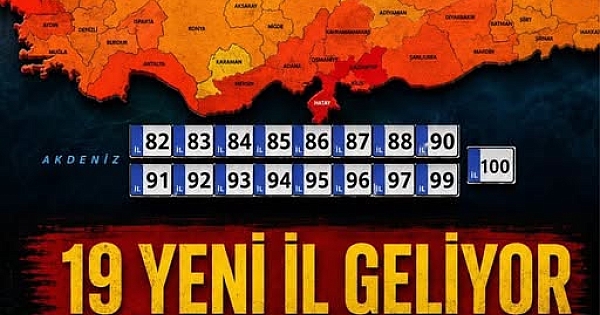 19 Yeni İl gelecek