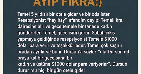 Fıkraya bayıldık