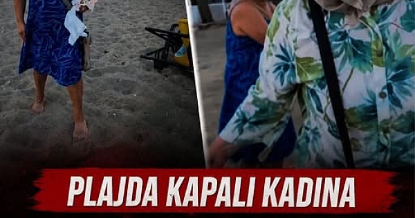 Plajda yaşanan olay