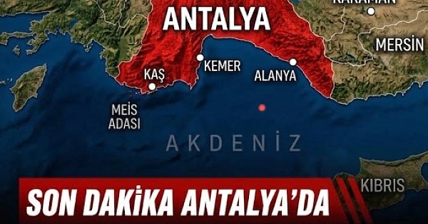 Antalya'da yaşandı