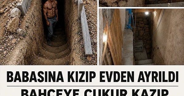 Babasına Kızıp evden ayrılmıştı 