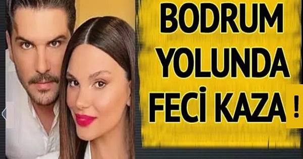 Bodrum yolunda feci kaza 
