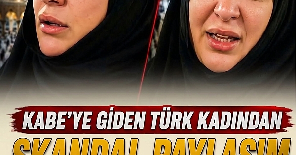 Kabe'de paylaştı 
