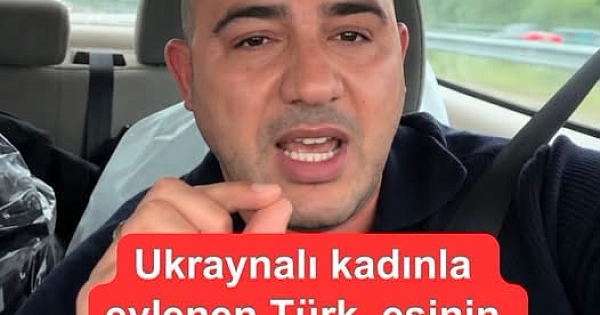 Ukraynalı kadınla evlenen Türk 