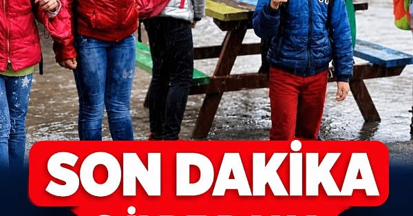 6 ilde okullar için peş peşe tatil kararı 