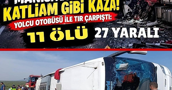 Manisa'da f.eci k.aza