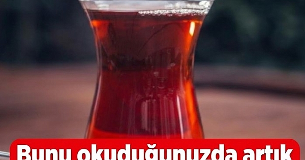 Şekersiz çay içiyorsanız