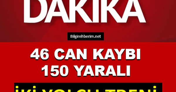 Son dakika İki yolcu treni çarpıştı