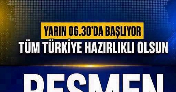 Yarın için açıklama 