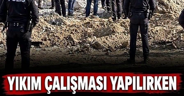 Yıkım Çalışması Sırasında Bulundu 
